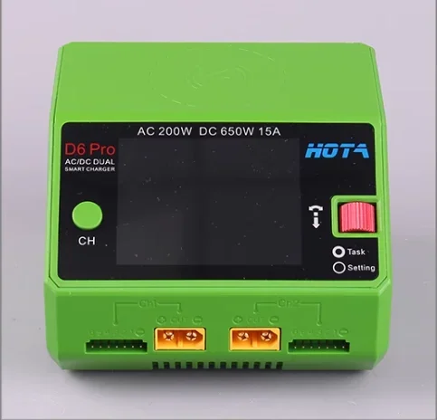 HOTA D6 Pro AC/DC Dual Channel - đánh giá và giá Hota D6 Pro Dual Lipo Charger