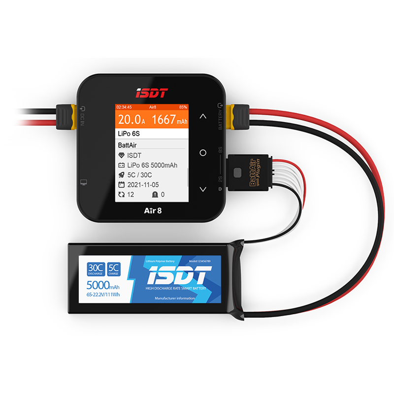 ISDT Air 8 Smart Charger Suppo - đánh giá và giá Isdt Air8 8S Lipo Charger
