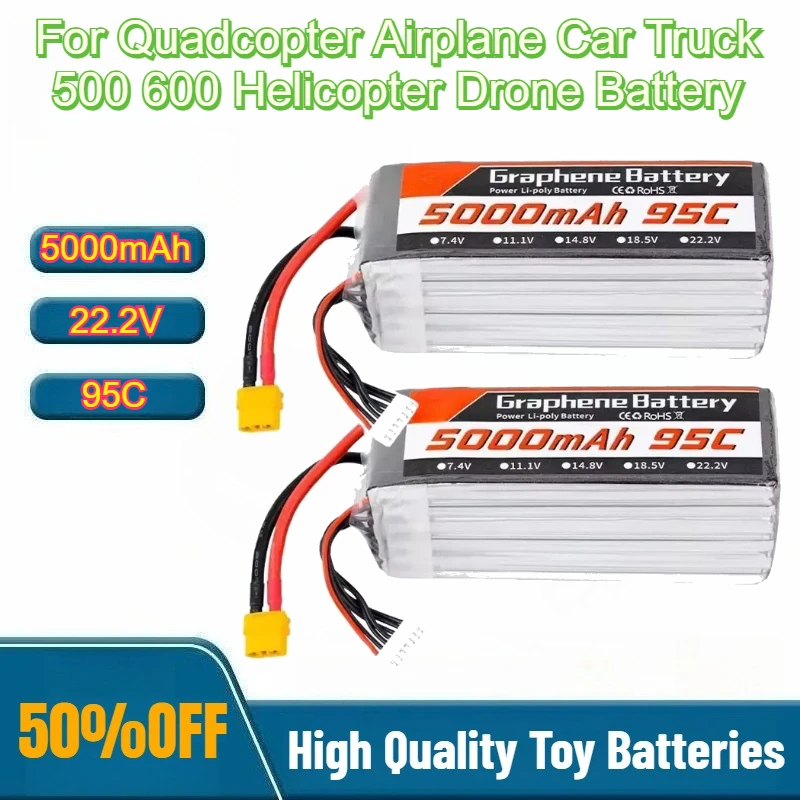 95C 22.2V 6S 5000mAh Lipo Batt - đánh giá và giá 6S Lipo Battery 22.2V 5000Mah