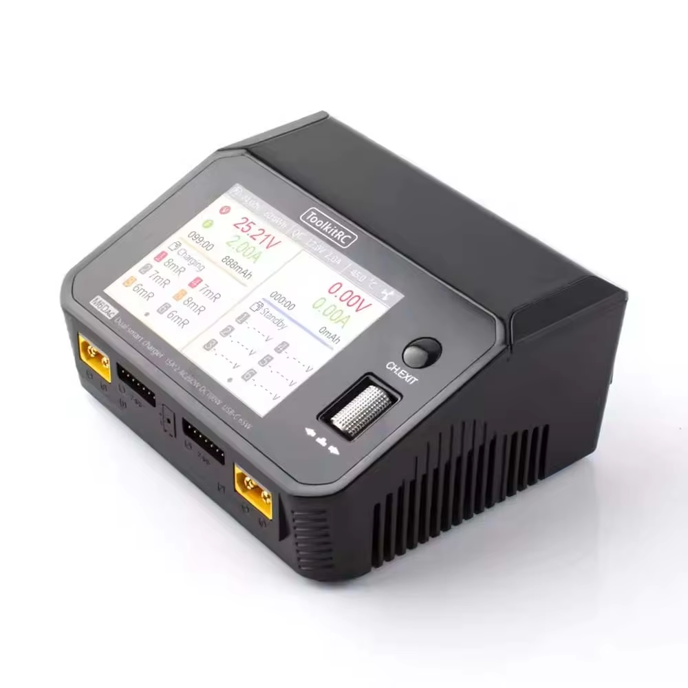 ToolkitRC M6DAC Dual Smart Cha - đánh giá và giá Toolkitrc M6Dac Smart Charger