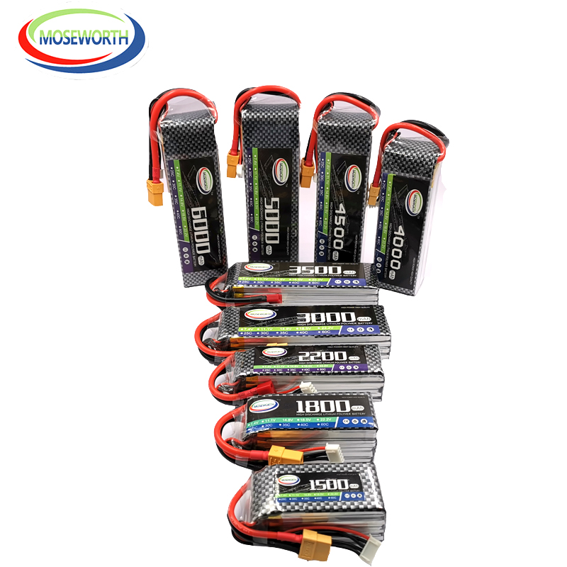 2S 3S 4 5s 6 6S RC Pin LiPo 7. - đánh giá và giá 4S Lipo Battery 14.8V 6000Mah