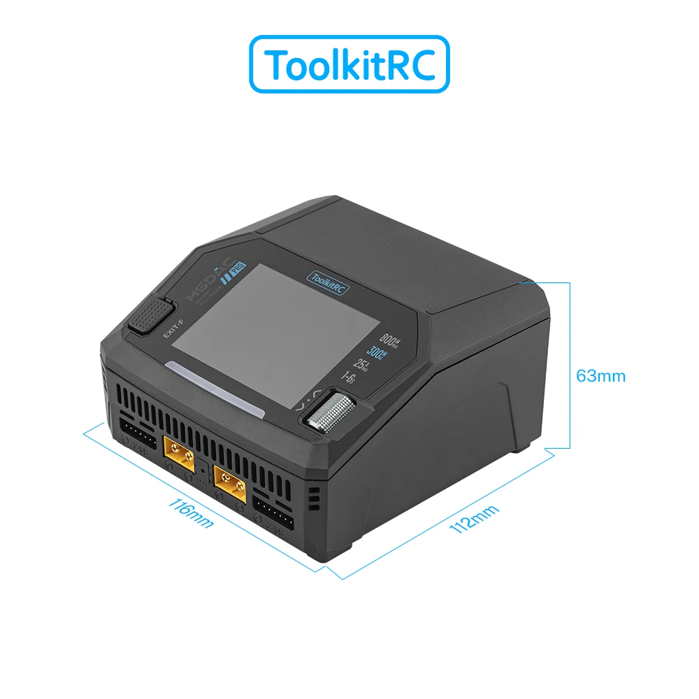 ToolkitRC M6DAC PRO V2 Dual Ch - đánh giá và giá Toolkitrc M6Dac Smart Charger